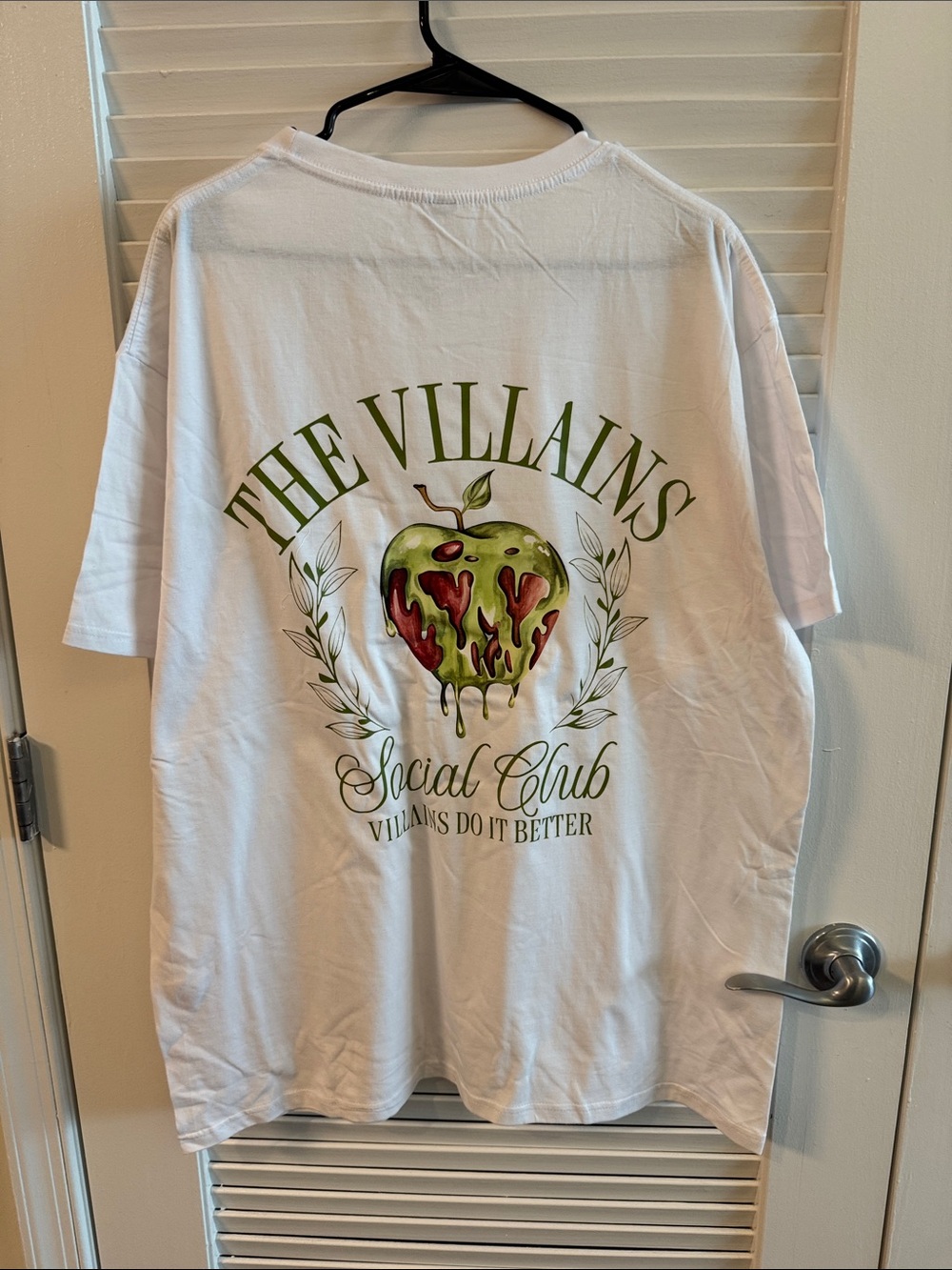 New! The Villains Social Club "Villains Do It Better" T-Shirt, streetwear design